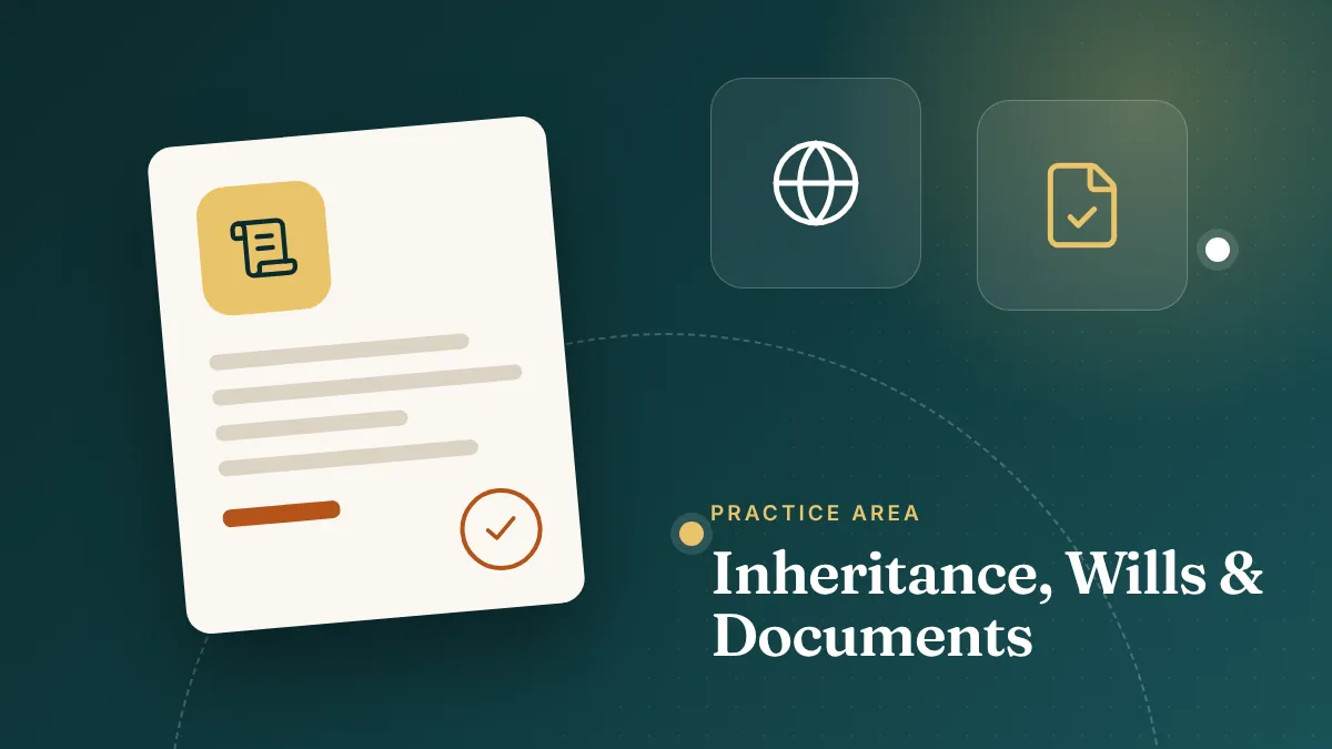 NRI inheritance law in India covering succession certificates, wills and probate